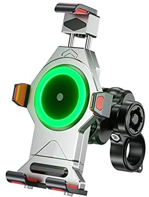 EMENAR GPS Ständer Halterung Für 4,7 -7,2 Handy-Ladeadapterhalter Wireless Charger Fast Charging Motorrad (Farbe : 2)