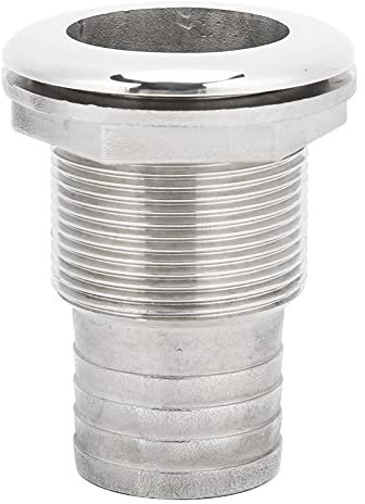 Marine Boot Thru Rumpf Fitting Anschluss Edelstahl Boot Thru Tragbare Marine Hardware Robuste Schlauch Schwanz Widerhaken Für Boote(1‘’)