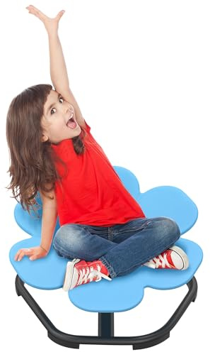 FIVMEN Carrousel Chaise pivotante pour autisme enfants Entraînement coordination physique et équilibre sensoriel Tabouret rotatif pour enfants à partir de 3 à 9 ans