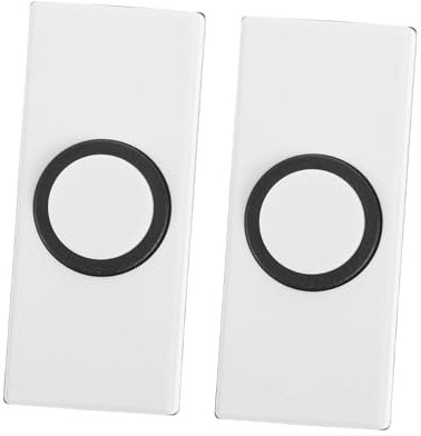 EXHUMKY 2pezzi Interruttore Per Campanello Da Muro Vintage Pulsanti Per Garage e Ingressi Compatibile Con Tutti Sistemi Resistente Al Sole e Affidabile