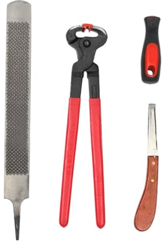 Ziegen Klauen Schere - Pflegezubehör Für - Ergonomisches Klauenpflege-Set Mit Rutschfestem Griff Für Schafschur & Tierhaltung