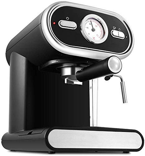 Machine à Café Espresso Machine à Café Machine à Café Italienne Machine à Café Pompe Ménagère à Vapeur Cafetière à Espresso 20Bar Mousse de Lait Cafetière Semi-Automatique 1L Intéressant, HUANGHAIQI