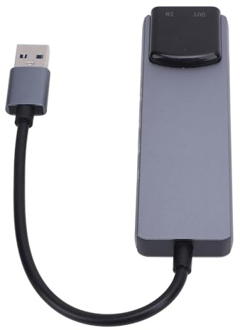 Tonysa Externe Soundkarte, Kanalgeräuschreduzierung USB -Soundkarte, Mischungsunterstützung Optischer Eingangsausgang 5.1 7.1, Adapter für 98 ME 2000 7 8