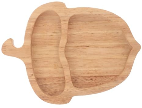 Alipis Wooden Pinecone Bathtub Tray for Bathroom Storage Seasonal Acorn Design Autumn Serving Platter Natural Decorative Fruit and Salad Dish Organizer for Family Dinners and Holiday
