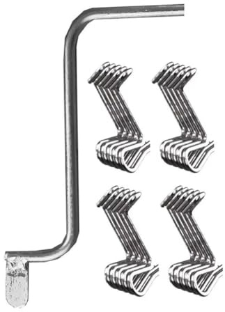 Ounfhtrttk Herramienta Tensora de Alambre para Cercas, 20 Tensores de Alambre con, Suministros de Reparación de Camillas de Metal para Exteriores, Granjas y Jardines