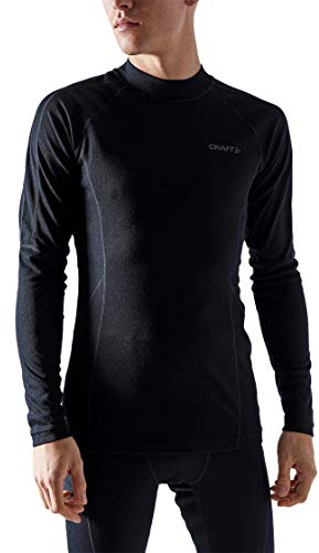 Craft Mäns Core Warm M Baselay-set, svart, S