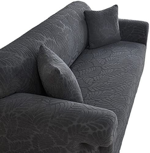 Sofabezug Sofa Schonbezug 3/2/1 Sitzer Sofahusse Beige/Braun/Grau/WeiB/Creme Sofa Abdeckung Elastische Couchbezug mit Anti-Rutsch-Schaumstoffe Couchhusse ( Color : D , Size : 2 seater (145-185cm) )