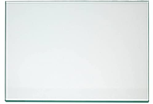 Glas Revolution Glasplatte | Glasregal | Glasscheibe - Klarglas - 4 mm Stärke - (89,96 EUR/qm) -Viele Maße lieferbar - 550 mm x 180 mm