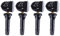 LSGGTIM 4 unidades 2036804 Sensor de presión de neumáticos compatible con Ford Galaxy S-Max Edge Fiesta Mondeo Mustang 2318453 5291383 TPMS con sistema de control de presión de neumáticos de 433 MHz