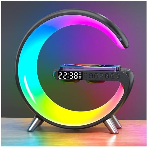 Domigard G Lamp Wireless Charger – Night Light with Bluetooth Speaker