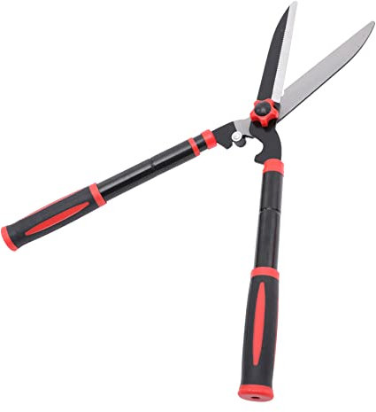 Happyyami Heckenschere Mit - Für Kraftsparendes Schneiden Und Gummi Ergonomische Gummigriffe Für Baumbeschneidung Und Gartenarbeit