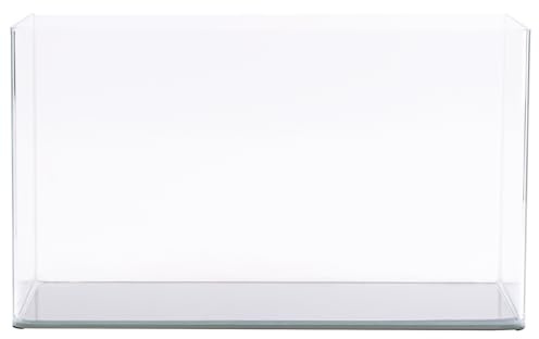 Curved Garden Tank Panorama | Kleines Aquarium aus Glas | Nano Glasbecken | Premium Aquascaping Aquarien | 24 Liter - 45x21x26cm