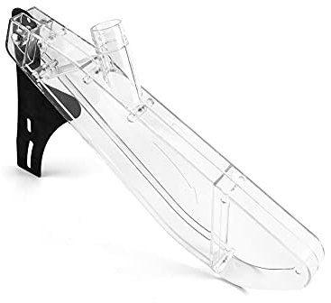 QWORK® Cappa paratrucioli in plastica da 12 per seghe circolari e da banco, con protezione antipolvere trasparente