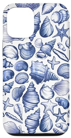 Hülle für iPhone 12/12 Pro Küste, Strand, Sommer, Meer, muschelblau, ästhetisch