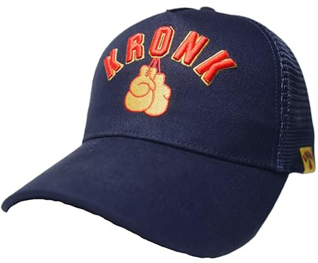 Kronk Gorras de béisbol, Guantes azul marino, Talla única