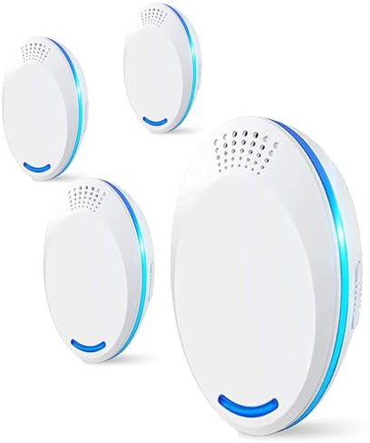 NSONGSE Mouse Mice Repeller Indoor, Rodent Rat Repellent, Ultrasonic Pest Mouse Repeller, Spider Repellent Indoor, Pest Roach Repellent Ultrasonic Plug in, Rat Repellent for House, 91