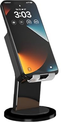 Haut-parleur sans fil à induction, son stéréo antidérapant, gadget cool tech pour homme, femme, cadeaux de fête de Noël, maison, bureau, école, voyage, extérieur et chambre à coucher