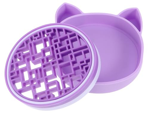 Outanaya Tapis Nettoyant Pourpre pour Pinceaux de Maquillage en Silicone Élimine les Résidus Cosmétiques Porte-brosse Intégré et Organise les Pinceaux Efficacement