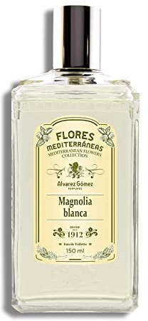 Alvarez Gomez Flores Mediterráneas, Magnolia Blanca, Eau de Toilette, Floral, 150 Mililitros