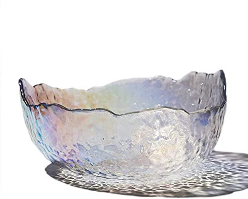 Grands Bols À Mélanger En Verre Grand Bol De Service En Verre, À Utiliser Comme Bol À Salade, Bol De Pâtes Aux Fruits Ou Bol Décoratif Pour La Maison.-800ml