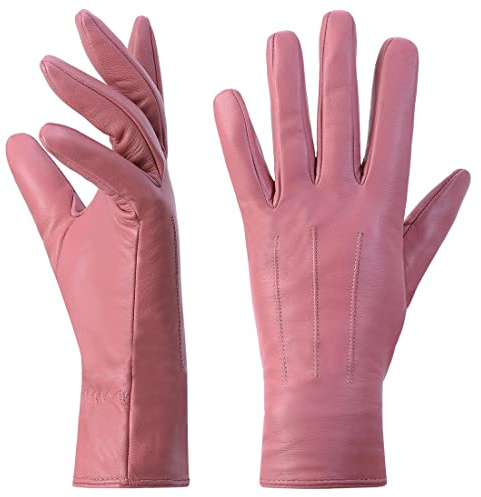 Harssidanzar Damen Winter Warm Handschuhe Touchscreen Vintage GL017EU