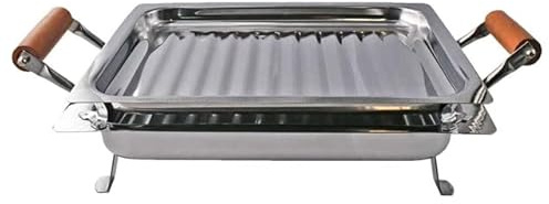 Brasero De Mesa Argentina Argentina Grill in acciaio inox - Perfetto per barbecue all'aperto e Asados.
