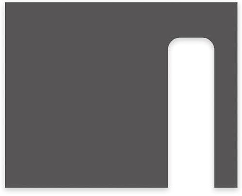 Jung Edelstahl Design Modernes V2A Edelstahl Türschild optimiert für Blink Doorbell Klingelschild 20x16 cm Haustürschild mit Hausnummer und Namen individuell personalisierbar (Eisenglimmer DB 703)