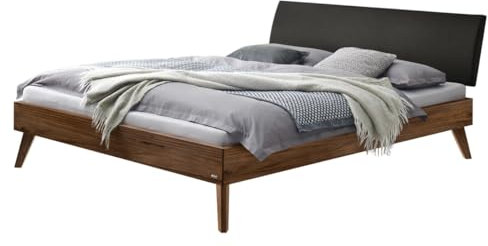 Hasena Trento Bett Caprile 25 Nussbaum 2023 Kopfteil Smoke 90x200