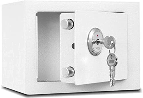 Generisch Safe Box Feuerfest Wasserdicht Safe Geldsafe Boxmoney Safe Box Schlüsselsafe Box für ältere Menschen, Kinder, Studenten, in der Wand, All-Ste, Schwarz 310 x 200 x 200 mm