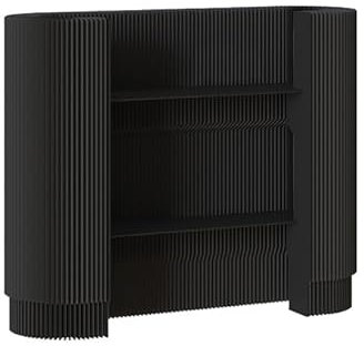 Empfangstresen Rezeption Rezeptionstheken,Laden-Theke Verkaufstheke,Klappbares Rednerpult,Messetheke Stehpult,Große Empfangstheken,für Firmenempfang Ausstellung Produktdemonstrationen.(Color:Nero)