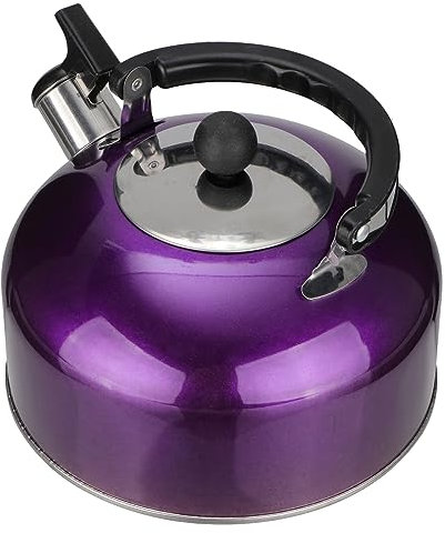 Théière en céramique, grande théière, bouteille d'eau en céramique Pot Top Petit panier avant de vélo Cafetière Bouteille d'eau blanche Bouilloire à eau sifflante