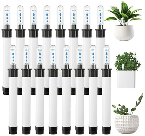 YushengTai 16 Stück Wasserstandsanzeiger Pflanzen 22.8cm, Gießanzeiger Pflanzen, Wasserstandsanzeiger, Hydrokultur Gießanzeiger Zimmerpflanzen, für Kulturtopf Blumenkästen Topfpflanzen