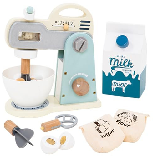 Dtaigou Kindermixer, Spielzeugmixer - Täuschen Sie den Spielmixer - tadend Spieler küchenaccessoires Set für 3-5 Jahre alte Mädchen Baby Kinder
