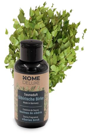 Home Deluxe Saunaduft 250ml Zen - Sibirische Birke I Duft Sauna Saunaaufguss Aufguss Saunakonzentrat