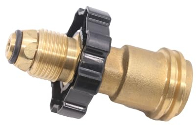 Xanorrg Gasflaschen Adapter Zum Kochen Freien Universell Für Herd Sicherheit Kompakt Haltbarkeit Konstruktion Haltbarkeit Adapter Für Den Außenbereich