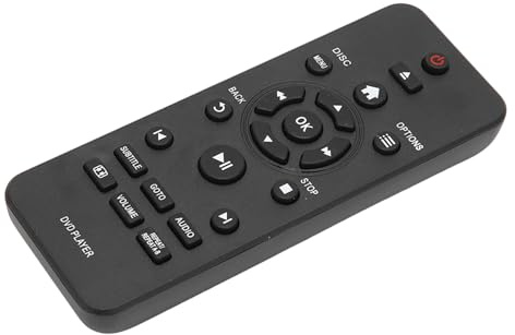 Tomantery Telecomando Universale per Lettore Dvd RC-5721 DVP3670K Facile Accesso ABS Resistente per Un Comodo Utilizzo
