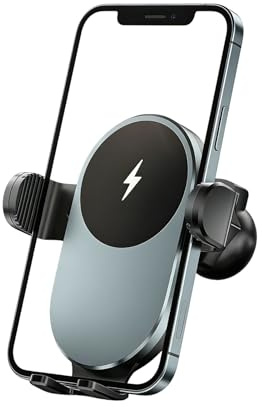 Wireless Car Charger, 15w Suction Cup, Clip Phone Holder, Automotive Charging Device, Mobile Phone Accessory, Fast Wireless Charger, Car Dashboard Mount for Vehicle Suv Truck Use
