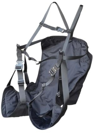 Jiuvaso Harnais d'entraînement de Parapente, Accessoires, Sac, siège Confortable pour la Manipulation au Parapente