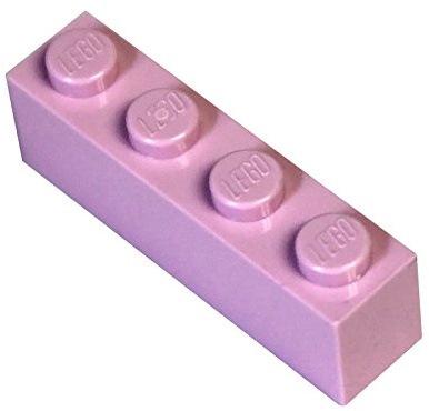 LEGO 50x 3010 Stein 1x4 | Knallhell-pink