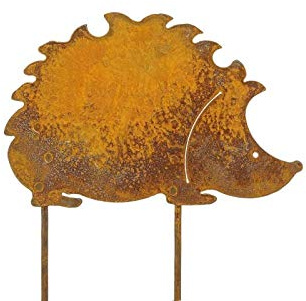Nostalgic Garden Gartenstecker Gartendeko Igel Edelrost Design (D) - PO