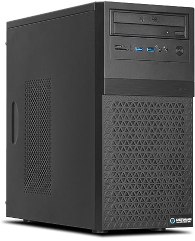 Ankermann Business CAD Workstation | Intel Core i7-8700 | Nvidia GeForce Quadro M4000 8GB | 32GB RAM | 1TB NVMe SSD | Windows 11 | WLAN | Libre Office
