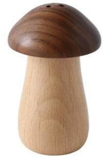 TOSSPER Schöne Zahnstocher Spender Aus Holz Zahnstocher Inhaber Zahnstocher Storage Box Zahnstocher-behälter-Kasten Dekorative Zahnstocher Organizer Tools Shiitake-Form