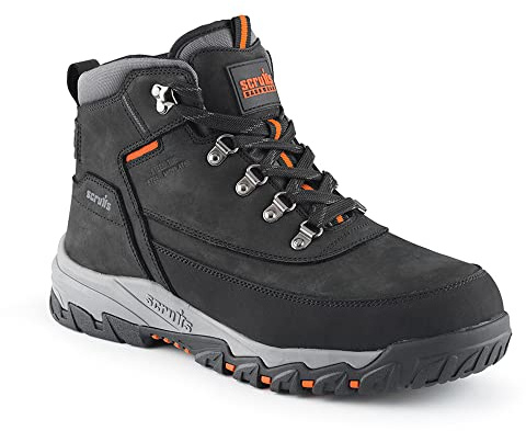 Scruffs Mens Scarfell Safety Boots, Black, 12 UK