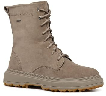 Geox WOMAN D LAMIDIE + GRIP ABX BIKER/AMPHIBIANS BOOTS TAUPE 37_EU