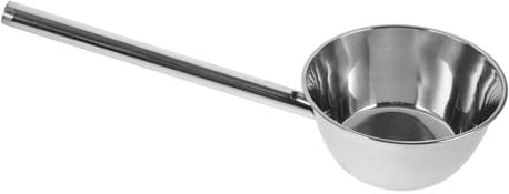AUTSUPPL Schöpflöffel Aus Edelstahl Für Küche Metallschöpfkelle Für Suppen Und Wasser Edelstahlschaufel Für Hause Verschleißfeste Küchenwerkzeug