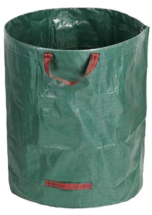 Gartensack - 200L Gartenabfallsack, Extra Stabil Selbststehend Garten Sack, Wiederverwendbare Mülleimer, Abfallsack Faltbar Aus Mit 2 Griffefür Rasen-Säcke Für Gras Laub Hecke Gartenabfall