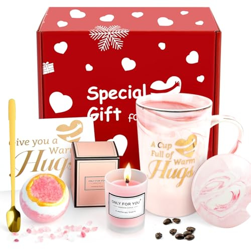 Insanyj Get Well Soon Gifts for Women & Men, Personalised 'Hug in a Box', Cheer Up Gift for Any Occasion