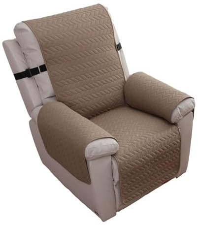 ILiemao Sesselschoner für Relaxsessel Bezug für Liegestühle Waschbar, Breite 61 cm 50 cm, Sesselbezug Relaxsessel, Stoelbeschermer voor Relaxstoel, Armleuningbeschermer(1845)
