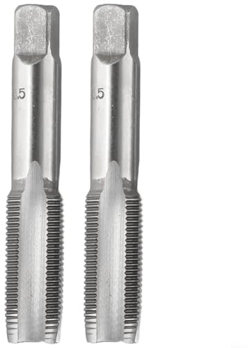 HSS-Gewindebohrer für Rechtshänder, entworfen für harte Materialien wie Edelstahl und Eisen (M18 x 1,5 mm)