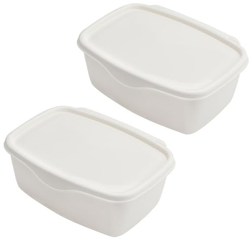 Caja de 2 toallitas húmedas, protección contra la humedad, cajón con una sola mano y apertura ancha para toallitas húmedas para bebés, papel higiénico húmedo y artículos pequeños para el hogar, ideal